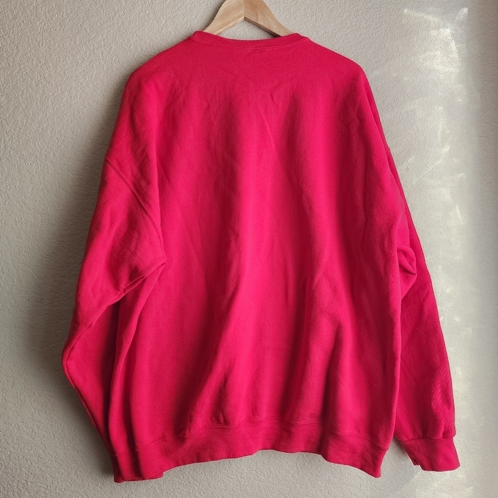 Mike Tyson Wild Bobby Red Ugly Christmas Sweatshirt Size XXL - Picture 4 of 6